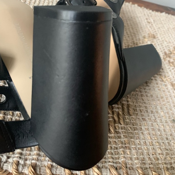 Saks Fifth Avenue Black Gladiator Heels - Size 11M - Picture 6 of 9